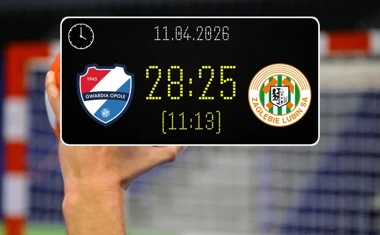 [PIŁKA RĘCZNA] ORLEN Superliga: Corotop Gwardia Opole – Zagłębie Lubin 28:25 w 26. kolejce