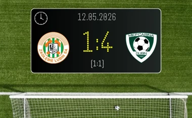[PIŁKA NOŻNA] Betclic 3. Liga Grupa 3 (Grupa III) – KGHM Zagłębie Lubin II – Carina Gubin 1:4