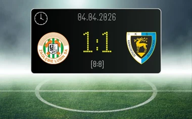 [PIŁKA NOŻNA] KGHM Zagłębie Lubin II – Karkonosze Jelenia Góra 1:1 w 25. kolejce Betclic 3. Ligi Grupa 3 (Grupa III)