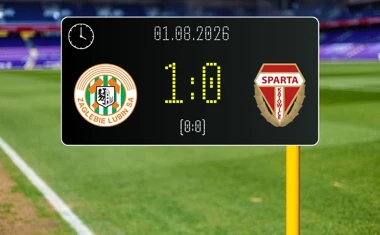 [PIŁKA NOŻNA] Betclic 3. Liga Grupa 3 (Grupa III): KGHM Zagłębie Lubin II – Sparta Katowice 1:0