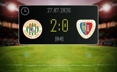 [PIŁKA NOŻNA] KGHM Zagłębie Lubin – Piast Gliwice 2:0 na otwarcie sezonu PKO BP Ekstraklasy