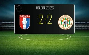 [PIŁKA NOŻNA] Polonia Nysa – KGHM Zagłębie Lubin II 2:2 w Betclic 3. Lidze Grupie 3 (Grupie III)