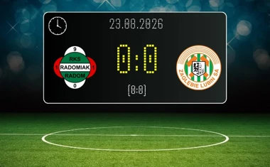 [PIŁKA NOŻNA] Radomiak Radom – KGHM Zagłębie Lubin 0:0 w 5. kolejce PKO BP Ekstraklasy