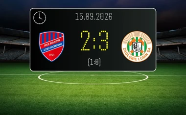[PIŁKA NOŻNA] PKO BP Ekstraklasa: Raków Częstochowa – KGHM Zagłębie Lubin 2:3