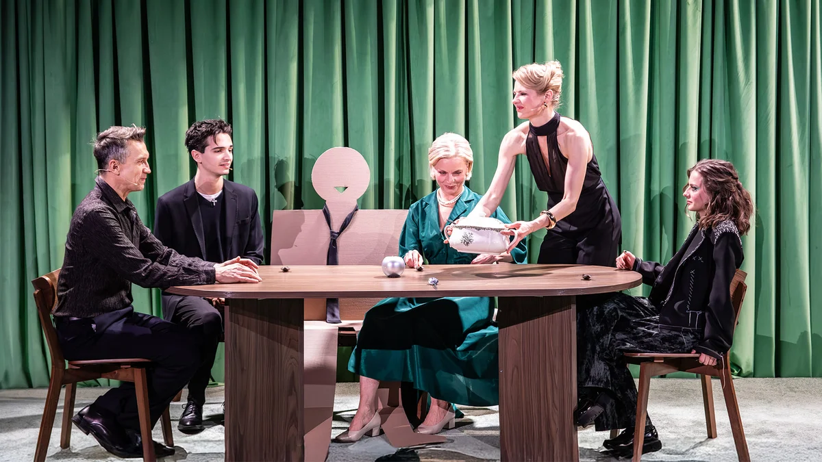 Grafika promocyjna wydarzenia Facet z papieru – Teatr Garnizon Sztuki – Warszawa