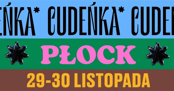 Obrazek przedstawia grafikę promocyjną wydarzenia Festiwal rękodzieła i targi twórców w Płocku