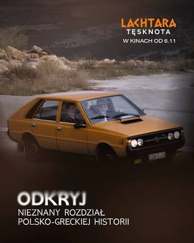 Grafika promocyjna wydarzenia Lachtara Tęskota – filmowy DKF w Lubinie