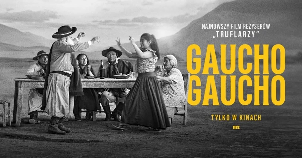 Grafika promocyjna wydarzenia Pokaz filmu o życiu gauchos w argentyńskiej prowincji Salta w Lubinie