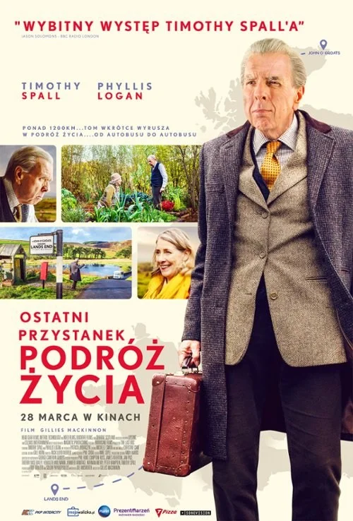 Grafika promocyjna wydarzenia Projekcja filmu o podróży emeryta przez Wielką Brytanię w CK Muza Lubin