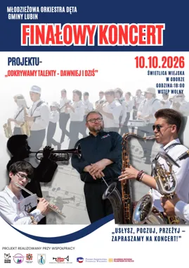 Grafika promocyjna wydarzenia Finałowy koncert projektu „Odkrywamy talenty – dawniej i dziś”
