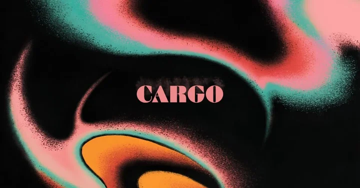 Grafika promocyjna wydarzenia Cargo — wystawa i koncert zespołu Łubin