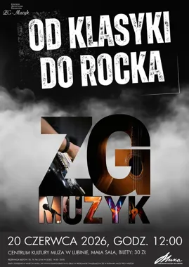 Gitary, wokale i perkusja na finał roku - Muza w Lubinie szykuje muzyczne pożegnanie