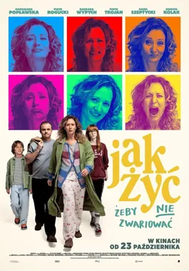 Grafika promocyjna wydarzenia Jak żyć, żeby nie zwariować – premiera