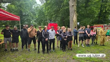 Strażacy z gminy Lubin zagrali jak jedna drużyna. Emocji nie brakowało