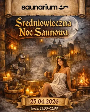 Rycerska noc w saunie. Aqua Lublin szykuje średniowieczny rytuał