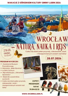Wakacje od nudy w Lubinie - od miodu po dinozaury