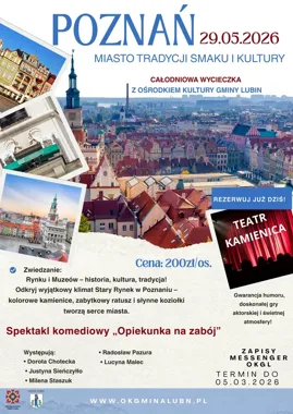 Wypad do Poznania - Rynek, muzea i komedia "Opiekunka na zabój
