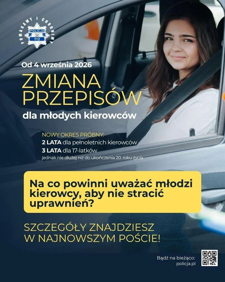 Nowe zasady dla młodych kierowców. Jeden błąd może oznaczać egzamin od nowa
