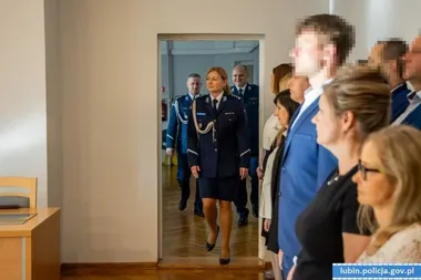 Druga kobieta na czele lubińskiej policji. Wróciła do jednostki po latach