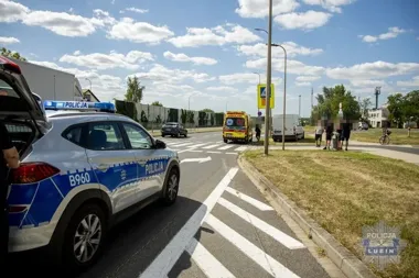40 zdarzeń na drogach Lubina od początku sierpnia. Było też potrącenie