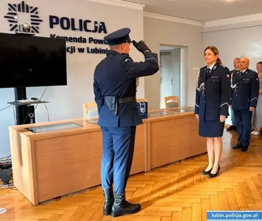 Nowy zastępca komendanta w Lubinie. Zna tę komendę od 2008 roku