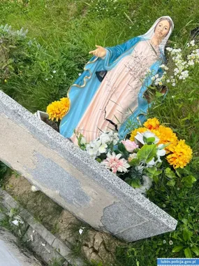 Zniszczył figurę Matki Boskiej i groził bliskim - trafił do aresztu